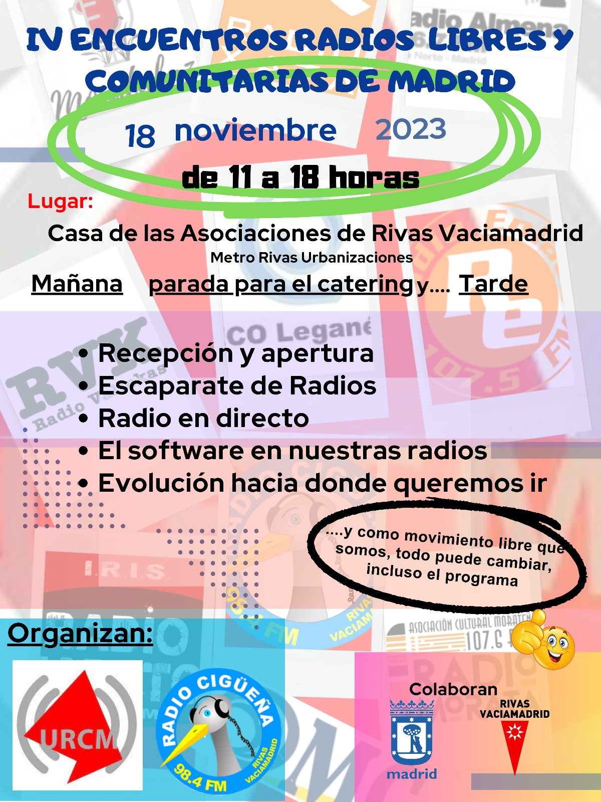 IV Encuentro de Radios Libres y Comunitarias de Madrid