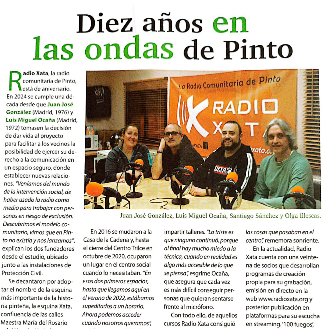 El 10º aniversario, en la revista ZigZag