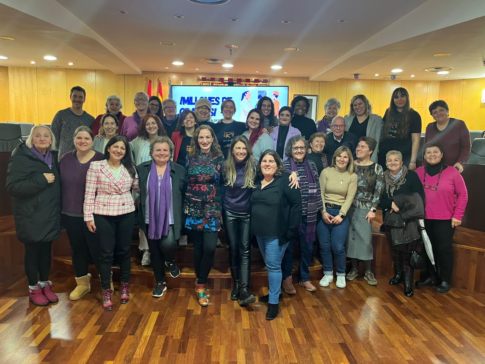 Radio Xata, protagonista en el 8M día de la mujer en Pinto