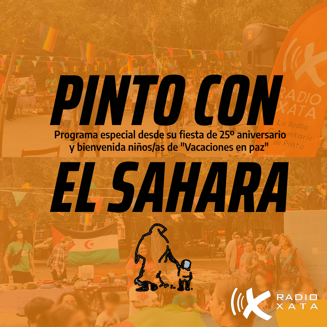 Pinto con el Sáhara cumple 25 años, Radio XATA les acompaña.