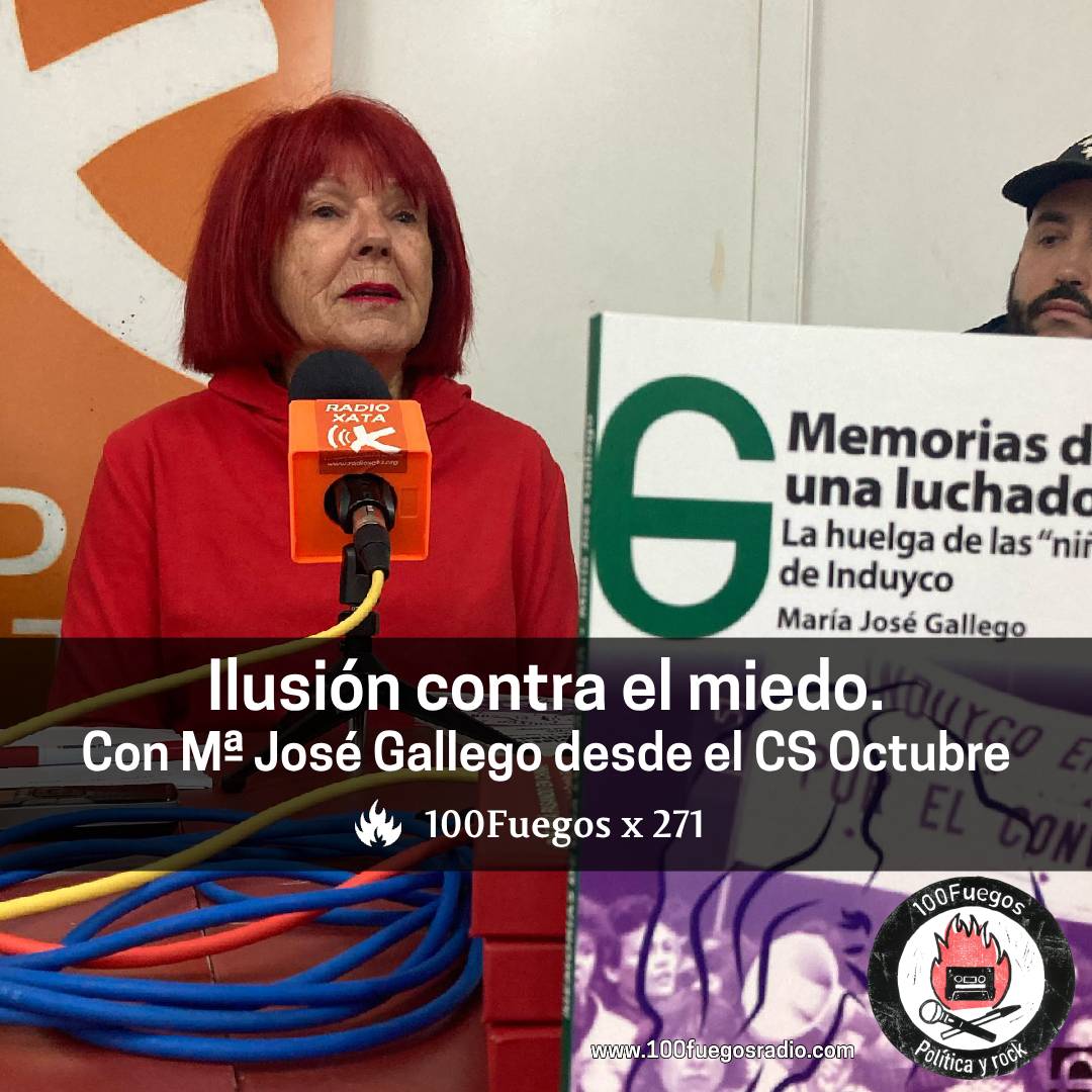 100Fuegos sale a la calle con María José Gallego