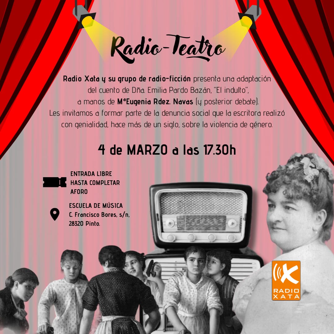Radio- teatro en vivo el 4 de marzo
