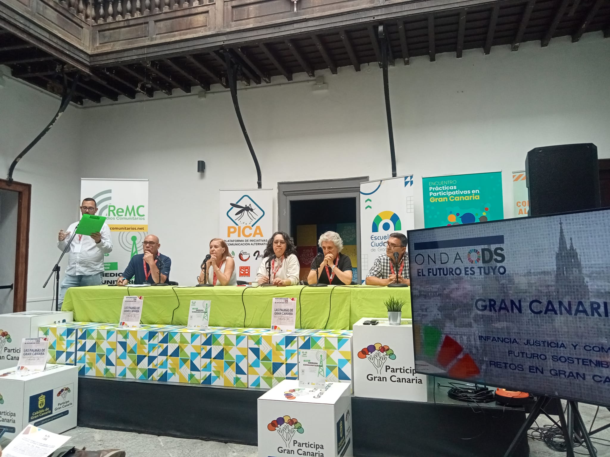 En el Encuentro de Medios Comunitarios de la ReMC