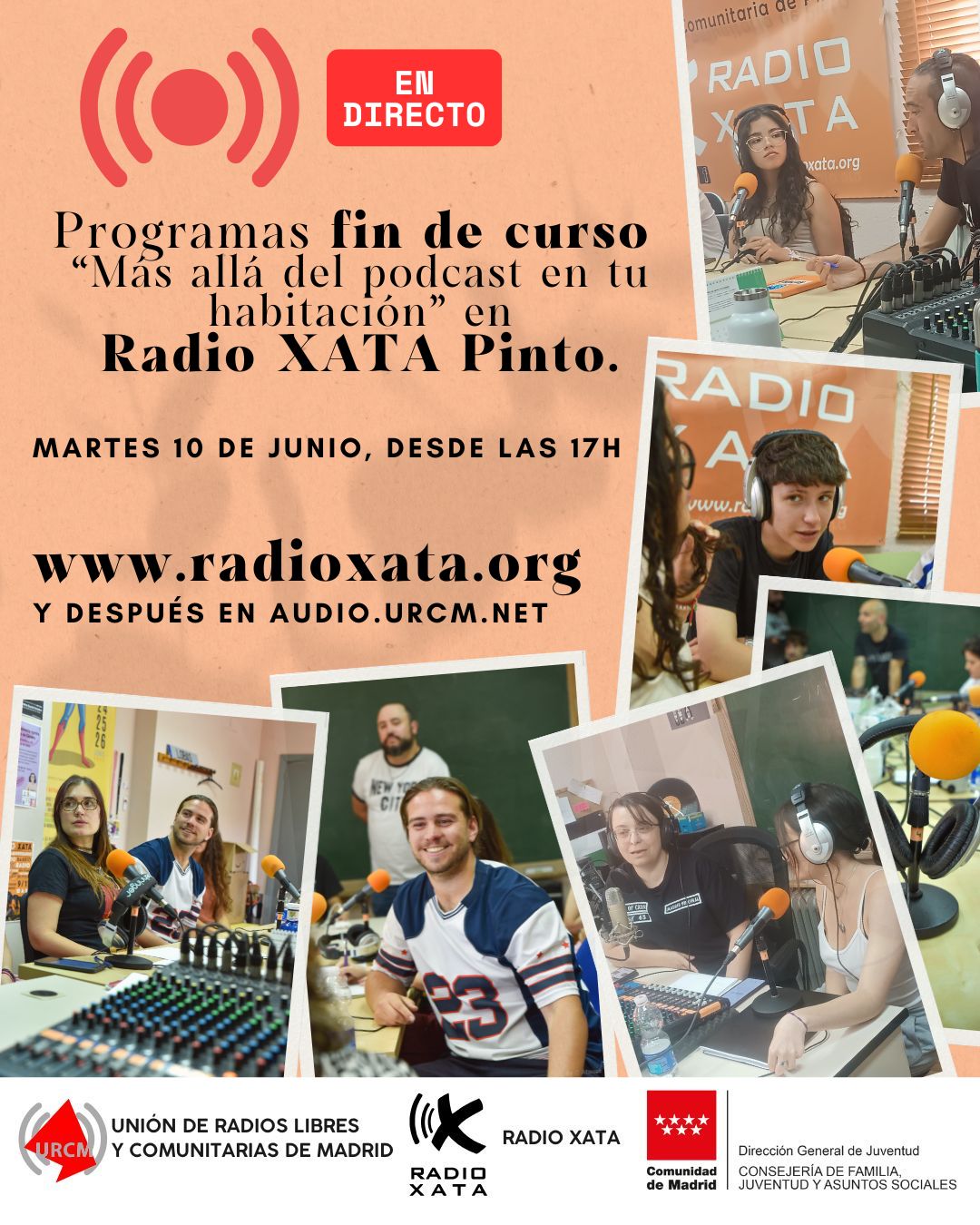 DIRECTO fin de curso «Más allá del podcast en tu habitación»