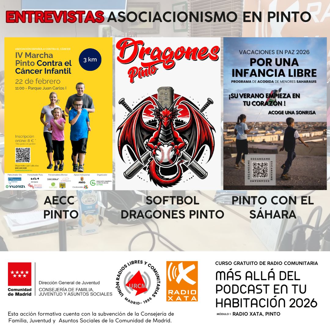 AUDIOS. Asociacionismo pinteño en el curso URCM