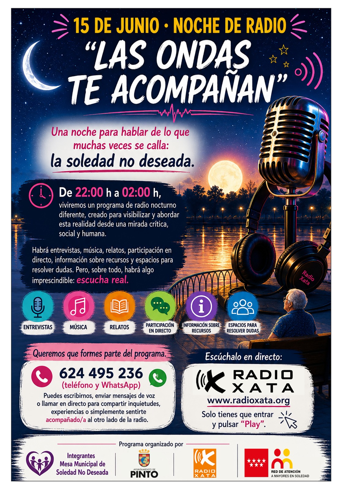 15 de junio, noche de radio. «Las ondas te acompañan»